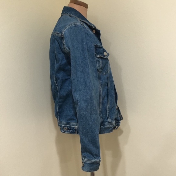 Everlane Jean Jacket Size XS Faded Blue Denim - Picture 3 of 10